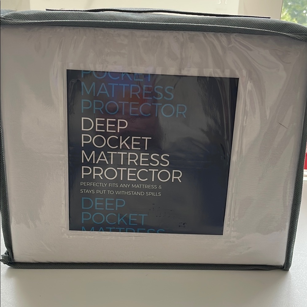 Deep Pocket Mattress Protector - White